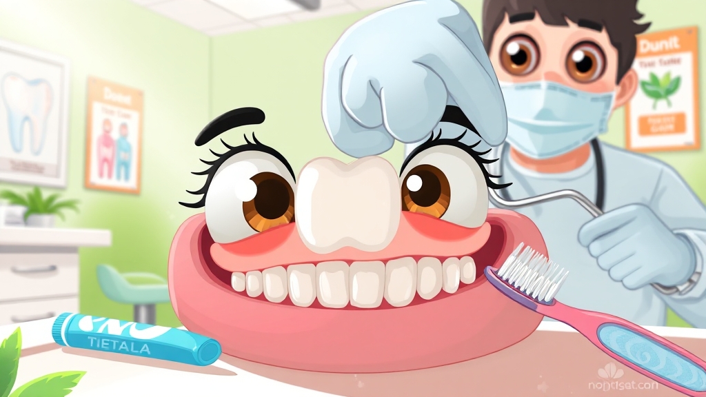 잇몸병 치료, 어떻게 해야 할까? (cartoon 스타일)