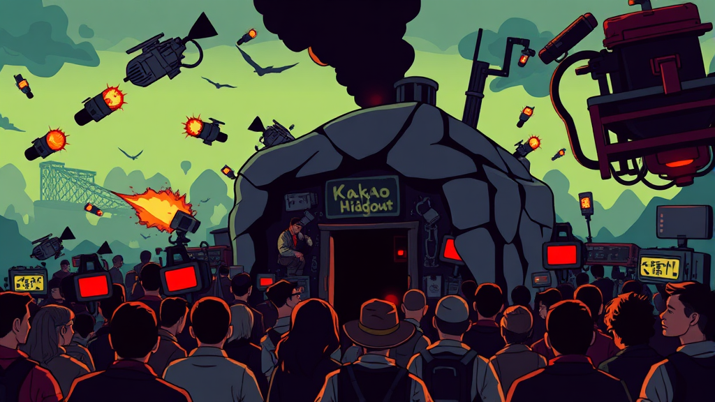 사건의 사회적 영향 및 향후 과제 (cartoon 스타일)