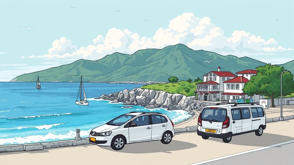 숙박 비용 절감 전략 (illustration 스타일)