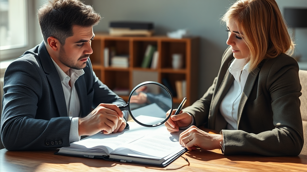 특약 작성 후, 다시 한번 점검! (realistic 스타일)