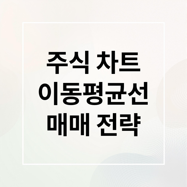 주식 차트 분석, 이동평균선 마스터 2 주식 차트
이동평균선
매매 전략 (이동평균선 주식 차트)