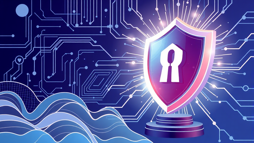 개인 정보 유출 방지 대책 (illustration 스타일)