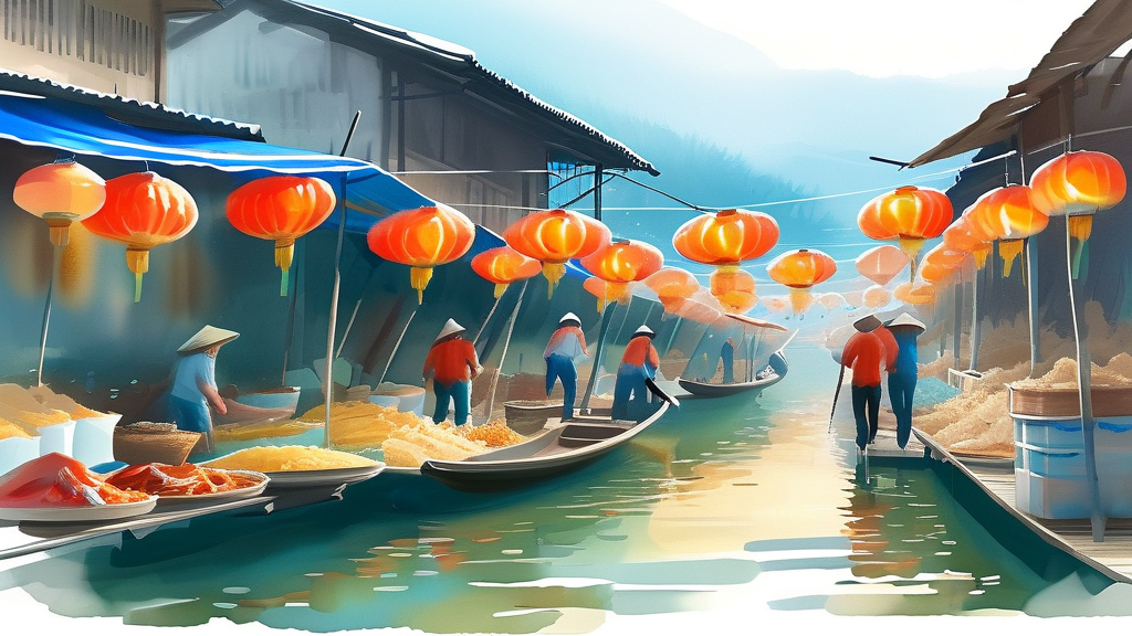 2026년 수산대전, 놓치지 말아야 할 주요 행사 일정 (watercolor 스타일)