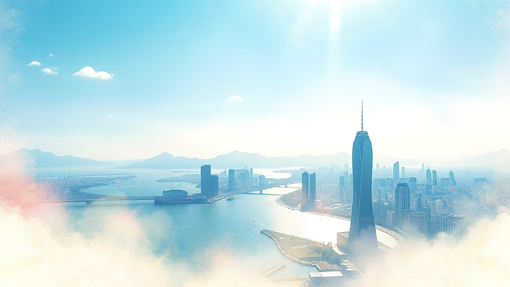 최근 아파트 시장 동향 (watercolor 스타일)