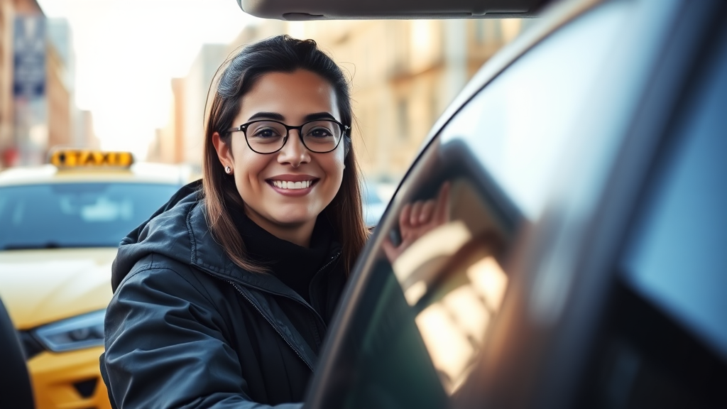 택시운전 자격시험이란? (realistic 스타일)