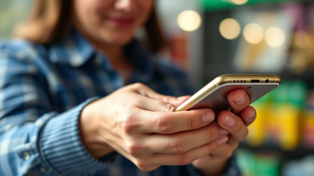 손안에서 펼쳐지는 로또 구매: 번호 선택부터 결제까지 상세 가이드 (realistic 스타일)