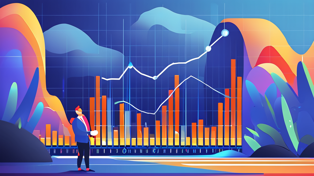 투자 시나리오 및 리스크 관리 전략 (cartoon 스타일)