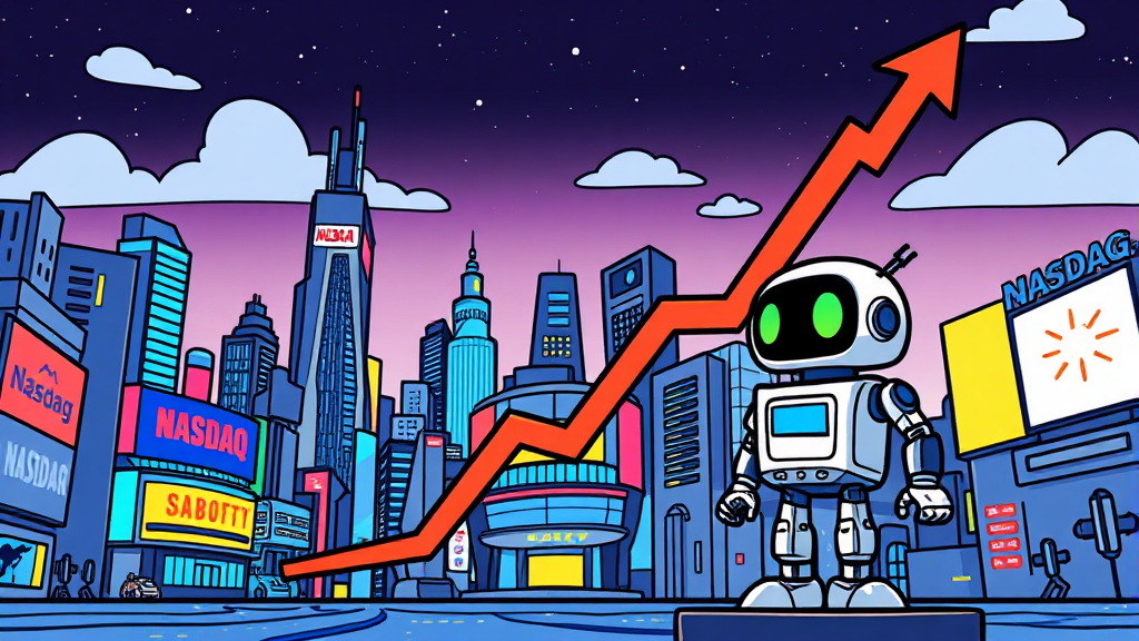 나스닥 투자 A to Z 7 나스닥 투자 전략 & 방법 (cartoon 스타일)