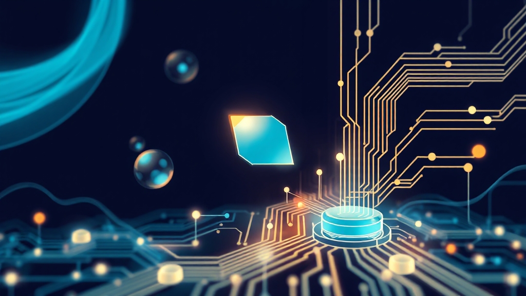 유리기판 관련주 분석 (illustration 스타일)