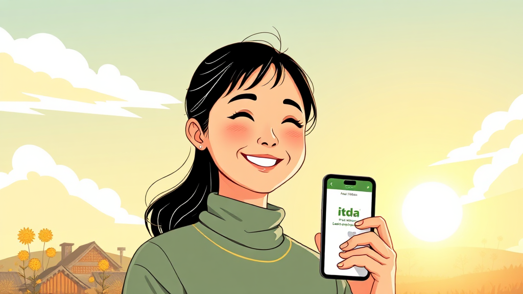 햇살론, 신청 방법은? (illustration 스타일)