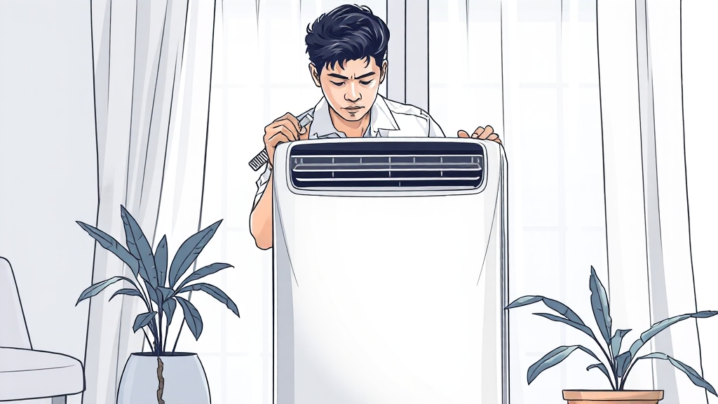 시원한 여름을 위해! (illustration 스타일)