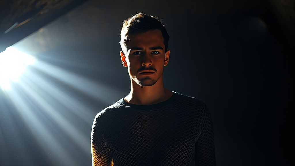 쫓기는 꿈과 연관성 (realistic 스타일)