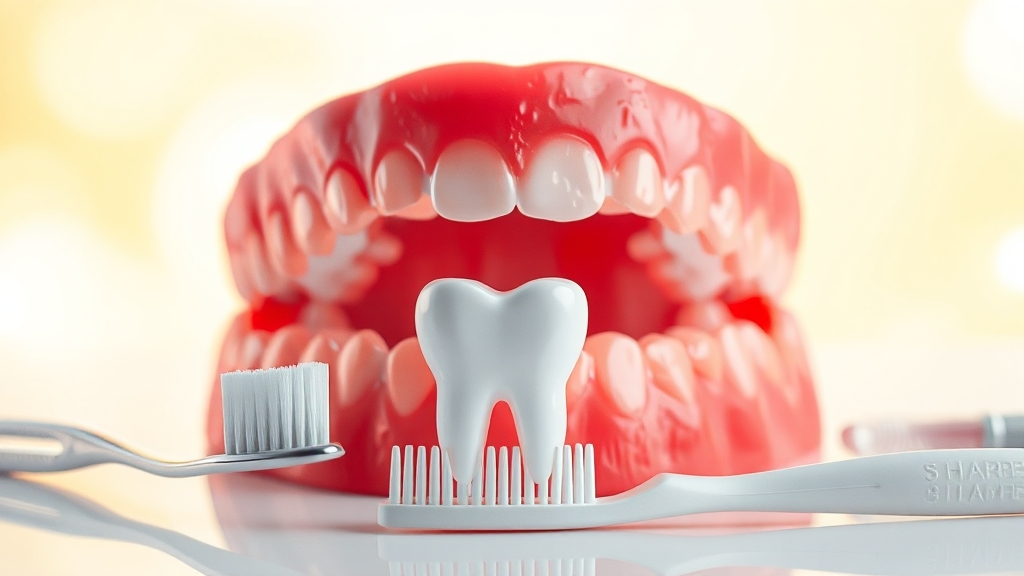 잇몸 질환, 전문 치료와 스케일링으로 예방! (watercolor 스타일)