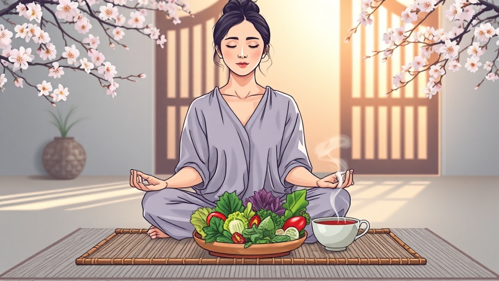 자궁혹, 생활 속 관리 팁은 무엇일까요? (illustration 스타일)