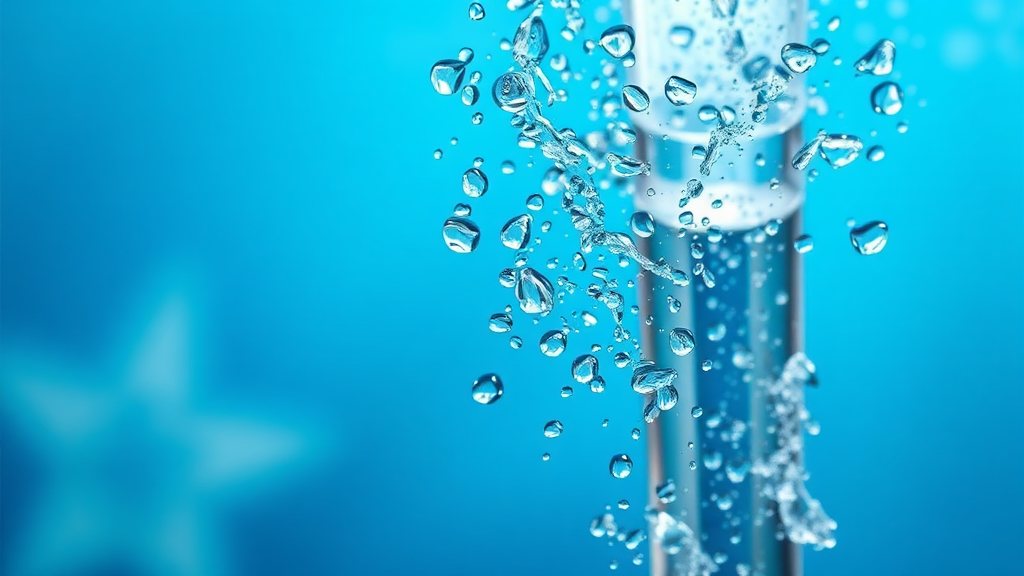 직수형 정수기, 왜 좋을까? (realistic 스타일)