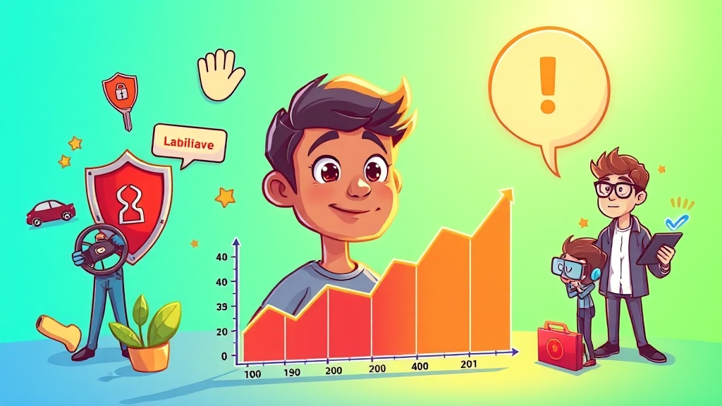 자동차보험, 비교해야 하는 이유 (cartoon 스타일)