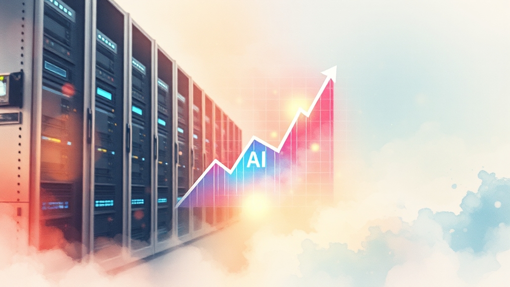 빅테크 기업 실적 및 투자 전략 (watercolor 스타일)