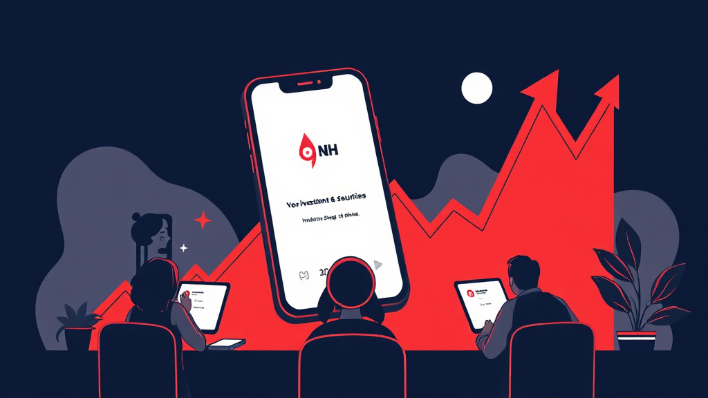 최근 공모주 상장일 분위기 및 유의사항 (illustration 스타일)