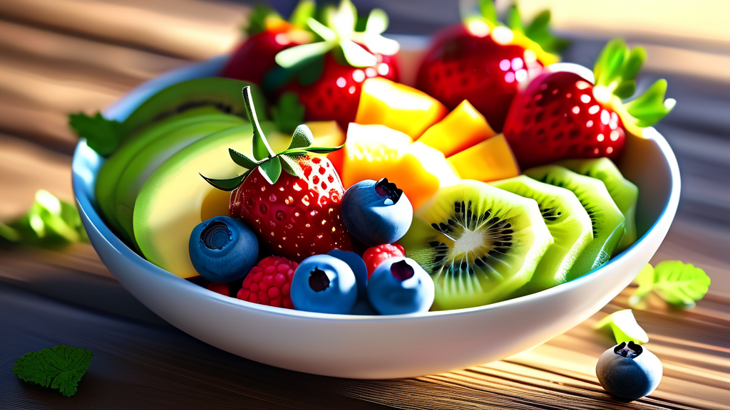 부작용 없는 간헐적 단식 식단 구성 가이드 (realistic 스타일)