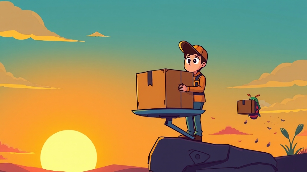 향후 전망 & 과제 (cartoon 스타일)