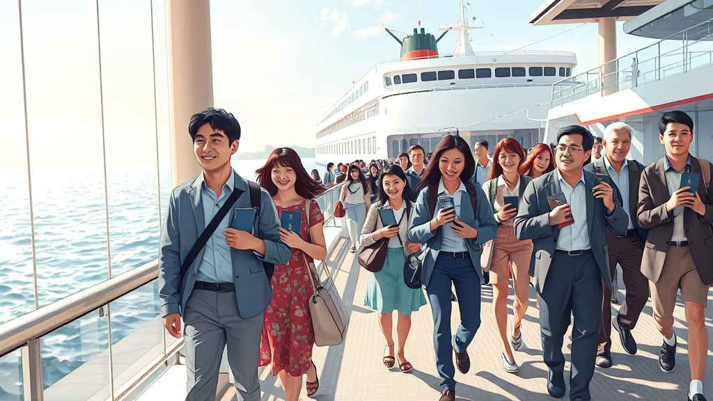 출국 수속, 이것만 알면 끝! (realistic 스타일)