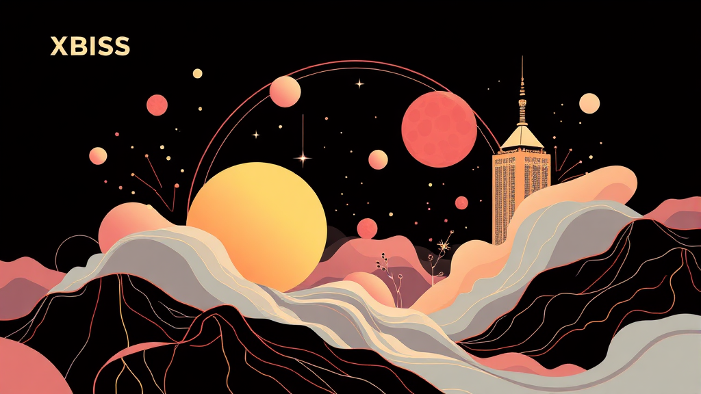 엑스비스 공모주 핵심 정보 총정리 (illustration 스타일)