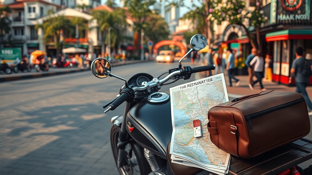 하노이 생활: 꿀팁 & 주의사항 (realistic 스타일)