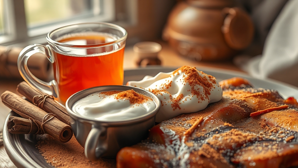 계피가루, 맛있게 섭취하는 방법 (realistic 스타일)