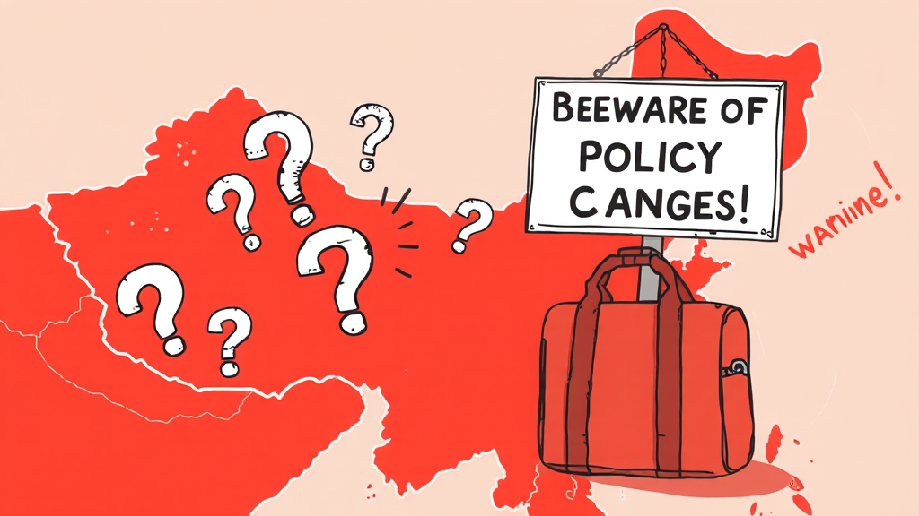 무비자 정책 변화 가능성 (illustration 스타일)