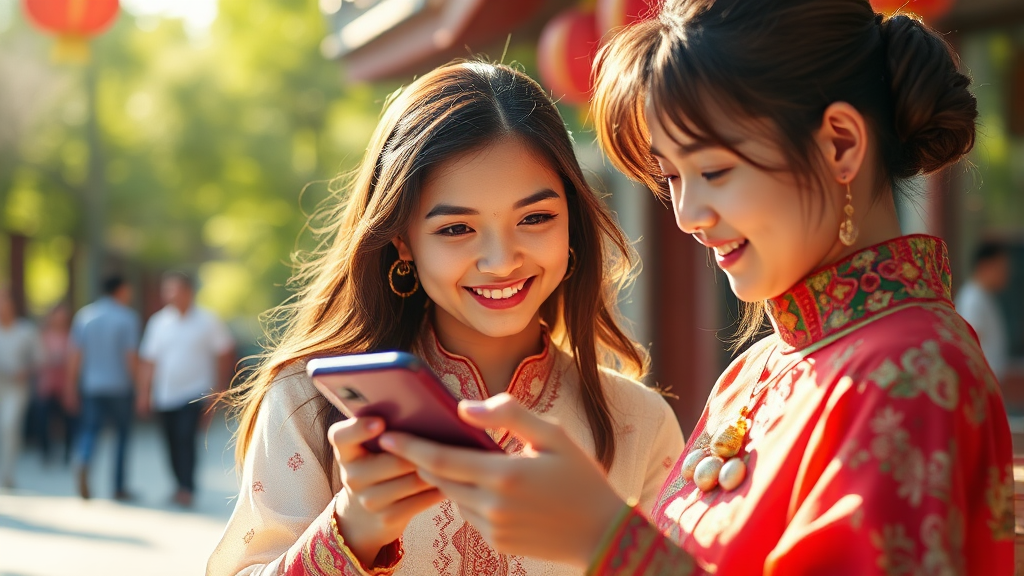 나만의 행운 번호, 모바일로 간편하게 선택하기 (realistic 스타일)