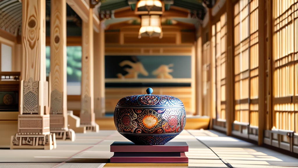 국악의 세계: 악기, 명인, 그리고 그 정신 (realistic 스타일)