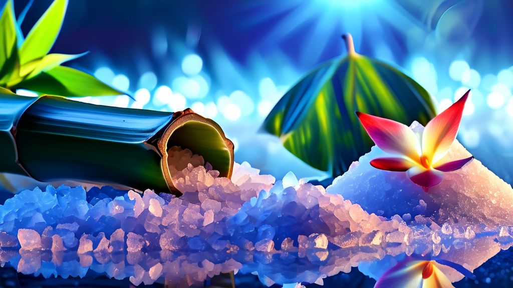 죽염 관련 자주 묻는 질문 (FAQ) (realistic 스타일)