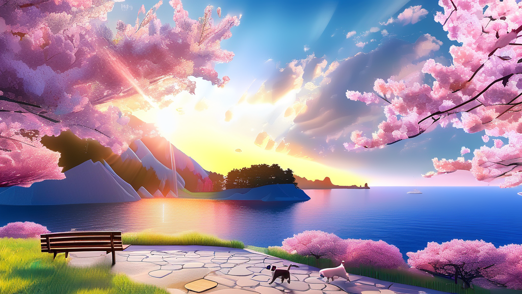 달맞이섬 주변 즐길 거리 및 방문 팁 (realistic 스타일)