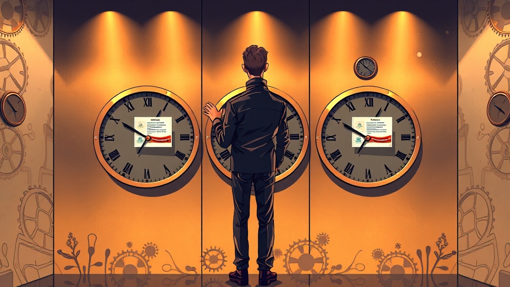 유효기간 및 갱신 (illustration 스타일)