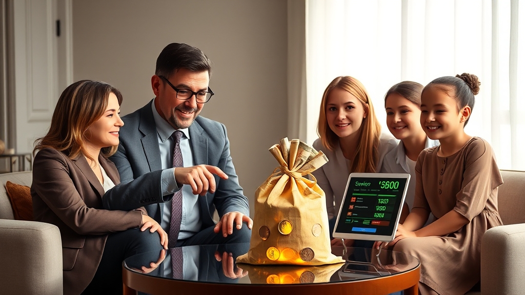 증여세 절세 전략 (realistic 스타일)