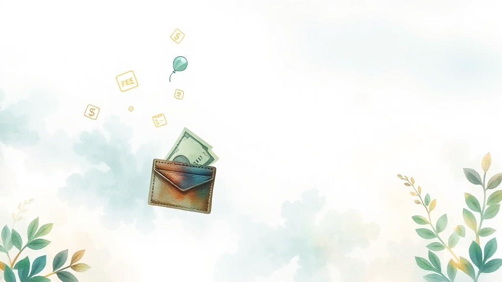 해외결제 수수료, 왜 중요할까요? (watercolor 스타일)