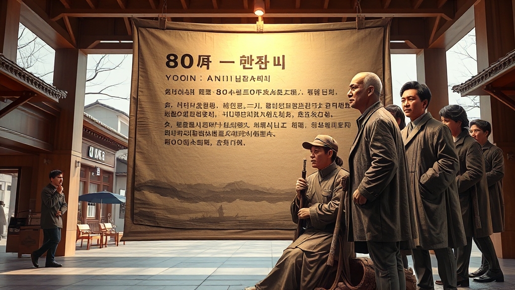 전시 개요: 역사와 기념 (realistic 스타일)