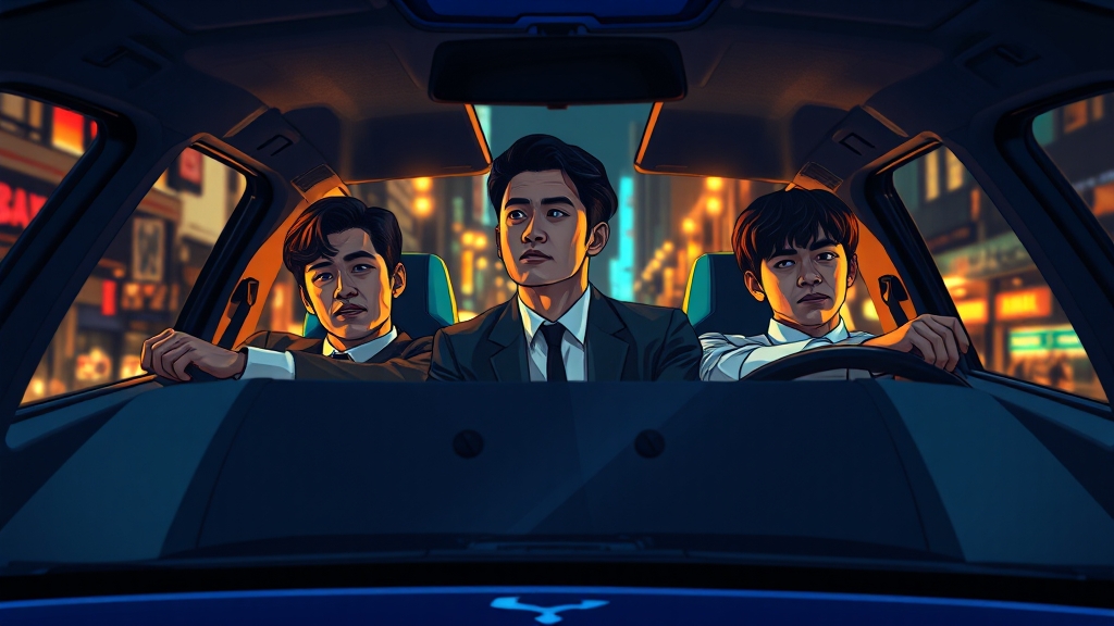 시즌3 주요 출연진과 캐스팅 (illustration 스타일)