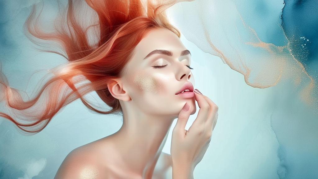 칼륨, 붓기 완화와 건강 지킴이 (watercolor 스타일)