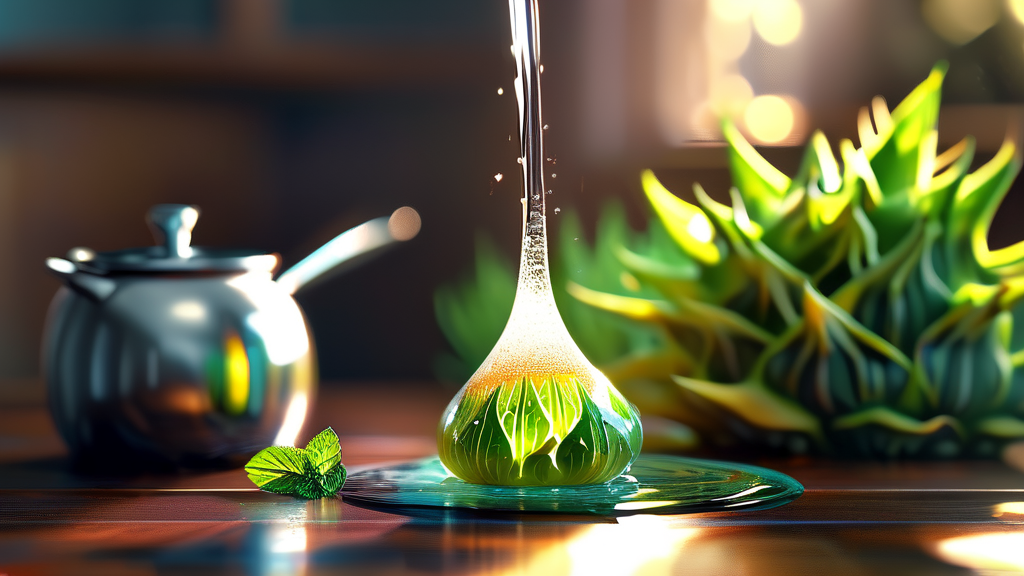 머위 섭취 시 꼭 알아야 할 주의사항 (realistic 스타일)