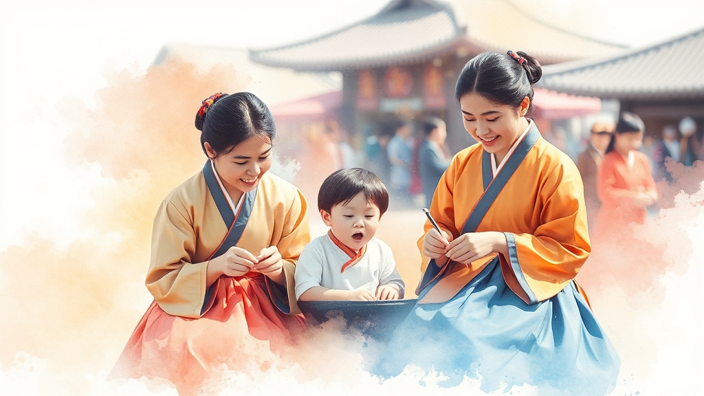 체험 프로그램 & 참여 방법 (watercolor 스타일)