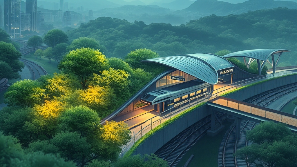 주변 환경 및 미래 가치는? (illustration 스타일)