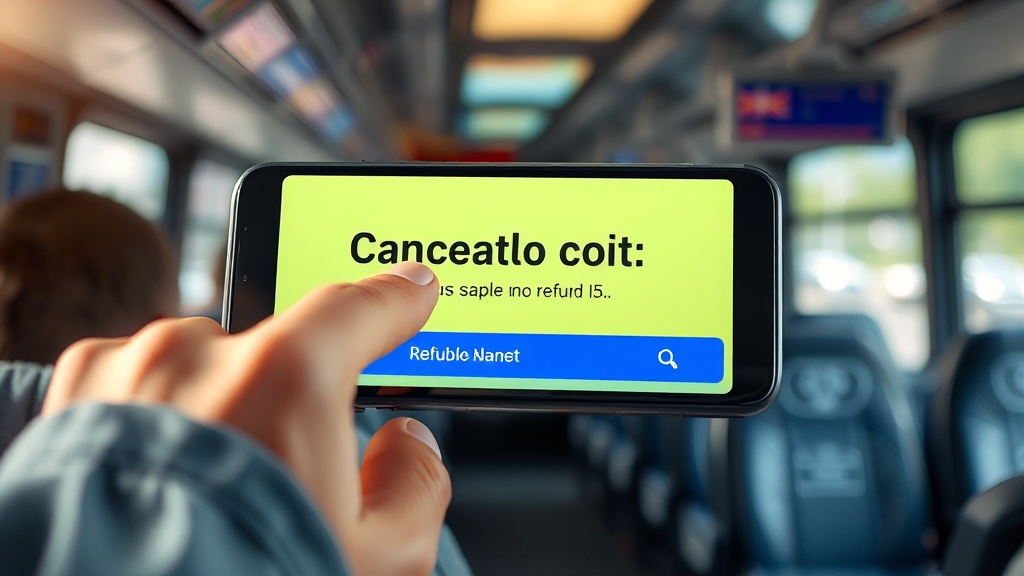 온라인 취소, 이렇게 하세요! (realistic 스타일)