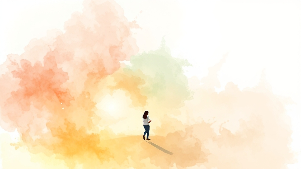 사회복지사 2급, 학점은행제로! (watercolor 스타일)