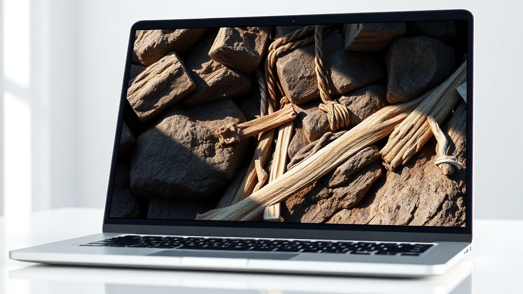 용도별 노트북 사양 선택 기준 (realistic 스타일)