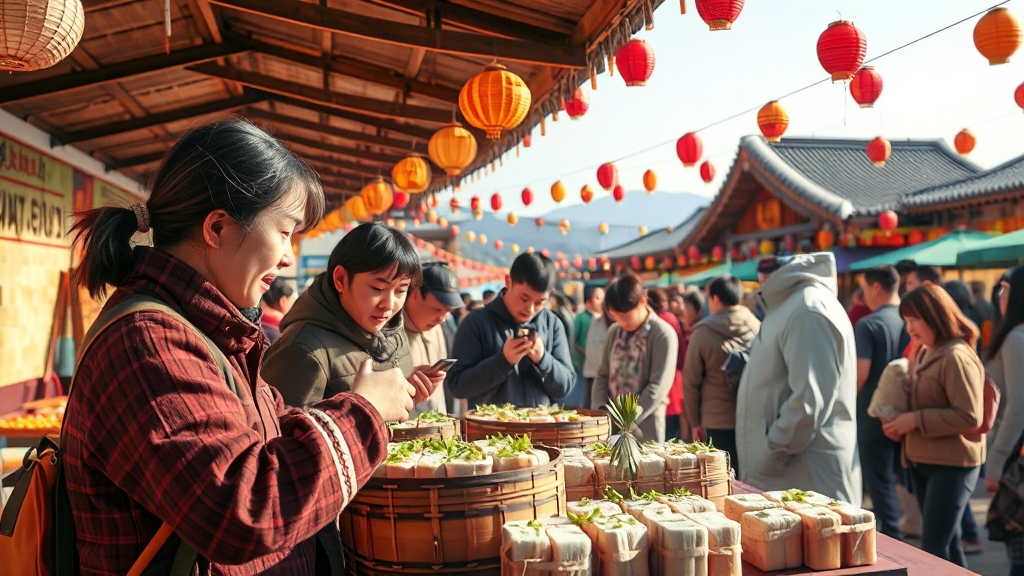 축제, 어떻게 즐길까? (realistic 스타일)