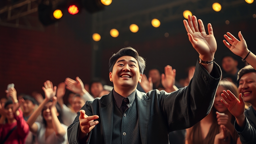 ‘개그맨’ 용어 창시와 코미디 위상 격상 (realistic 스타일)