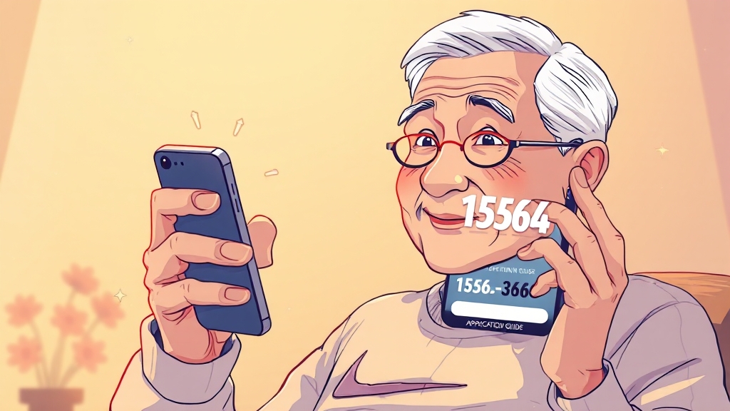간편한 신청 방법 안내 (illustration 스타일)