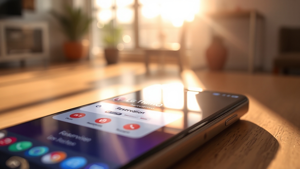 ThinQ 앱, 똑똑하게 활용하기 (realistic 스타일)