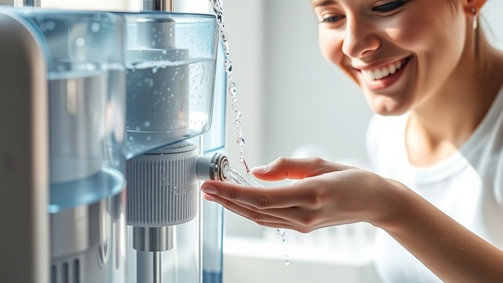 정수기 수리 및 관리 꿀팁 (realistic 스타일)